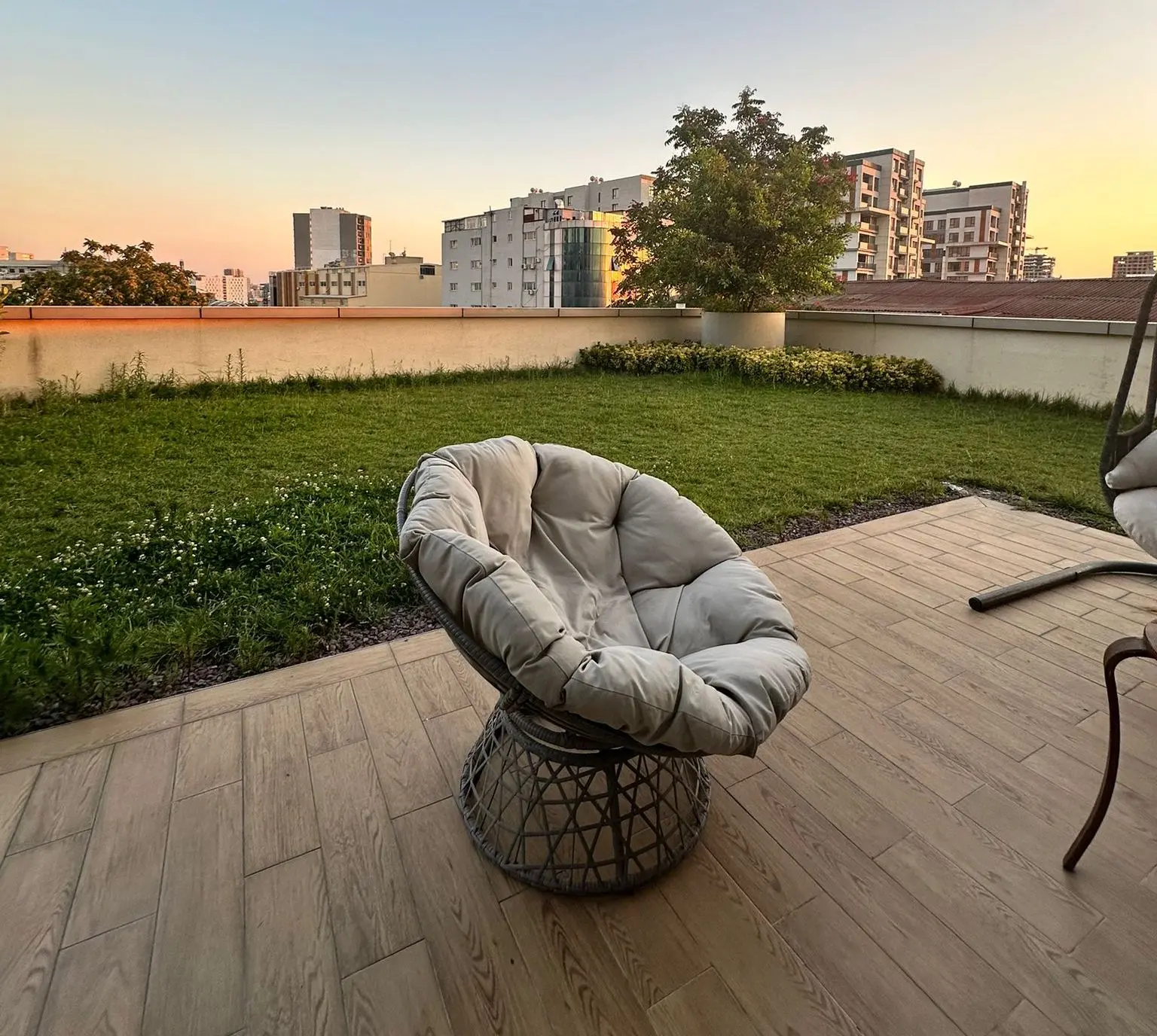 Large terrace